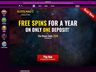 Slotsmagic Casino met iDeal